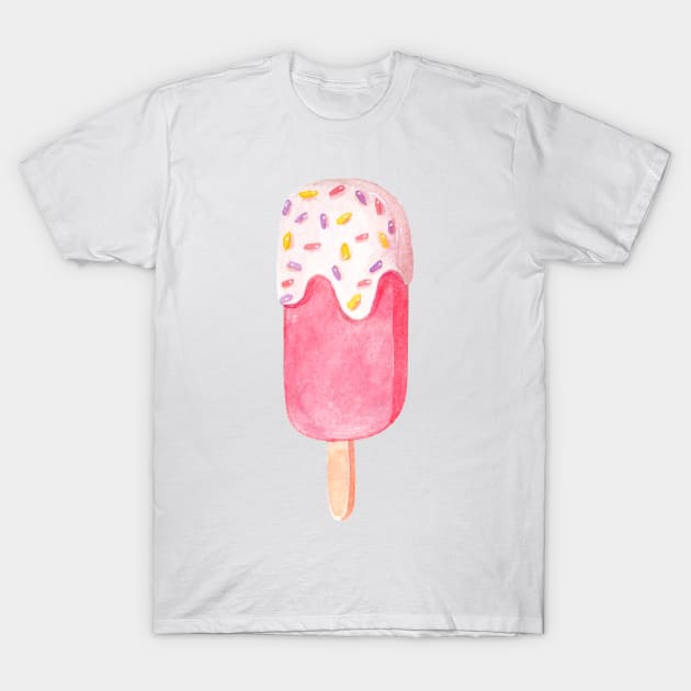 Unicorn popsicle T-Shirt by shoko